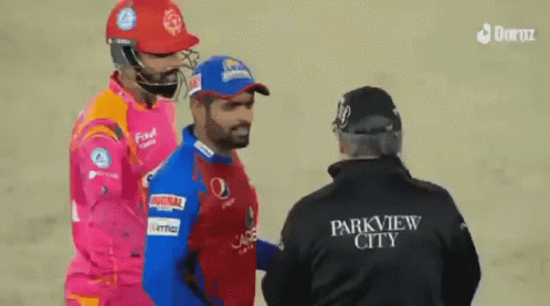 Babar Azam Shadab Khan GIF
