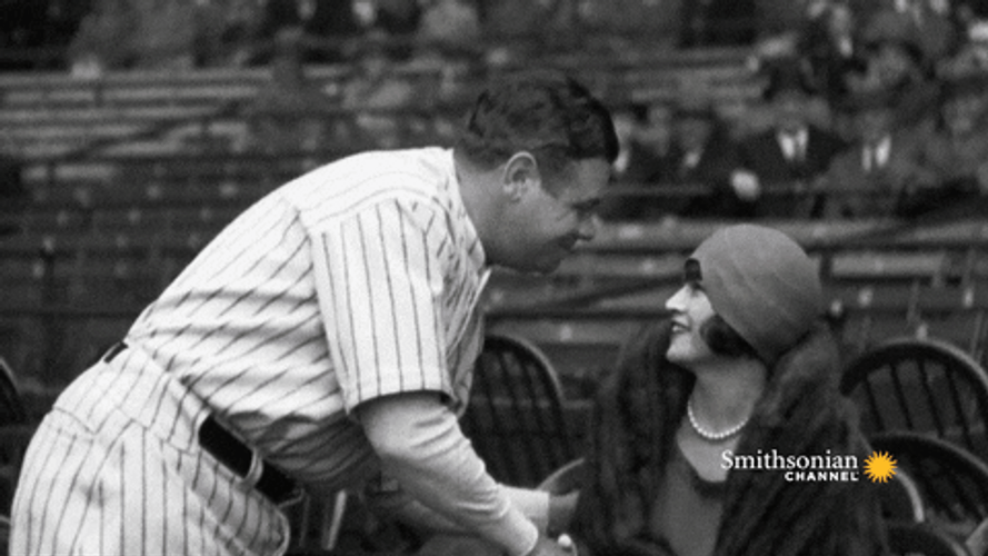 Babe Ruth America In Color GIF