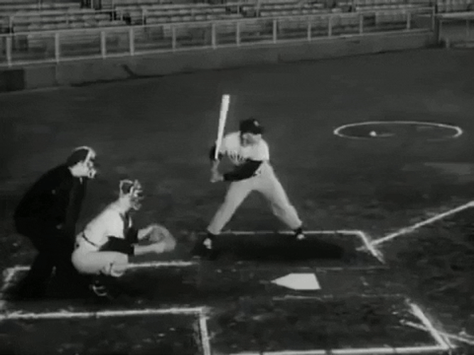 Babe Ruth Mickey Mantle GIF