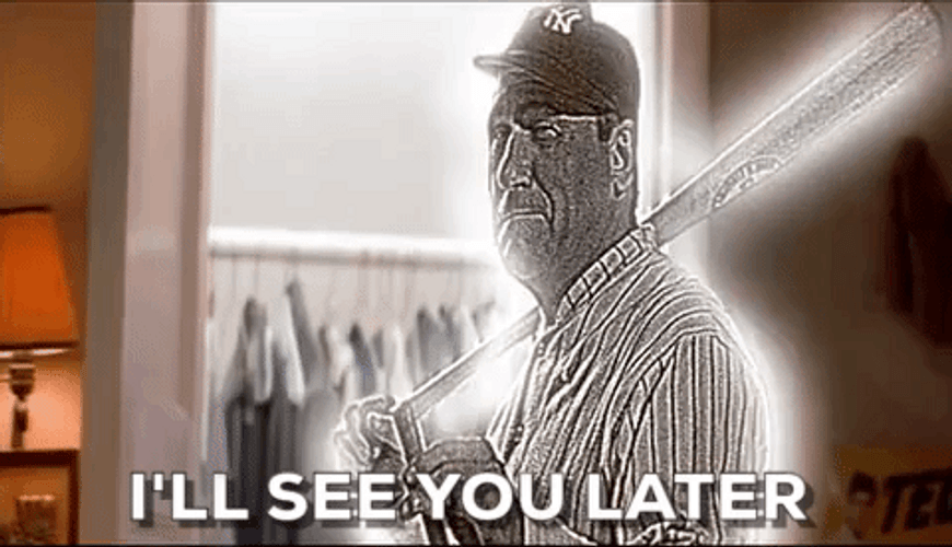 Babe Ruth Sandlot See You Later GIF