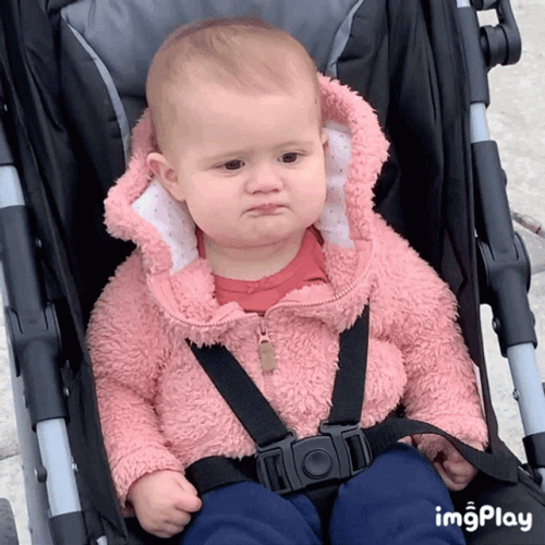 Baby Attitude Nope Cute Pout GIF
