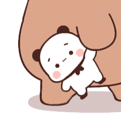 Baby Bubu Carry By Dudu GIF