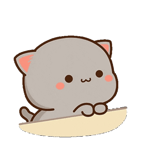 Baby Cat Thinking About Baby Lu GIF