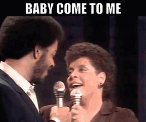 Baby Come Back To Me James Ingram And Patti Austin GIF
