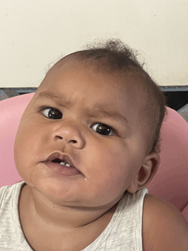 Baby Confused Look Reaction GIF