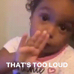 Baby Covering Nose With Hands Too Loud