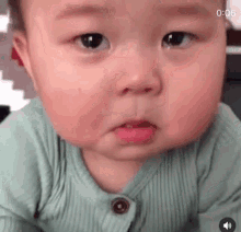 Baby Crying And Making Funny Face GIF