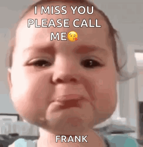 Baby Crying I Miss You Please Call Me GIF