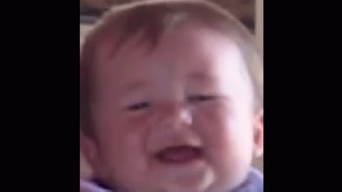 Baby Crying Making Funny Face