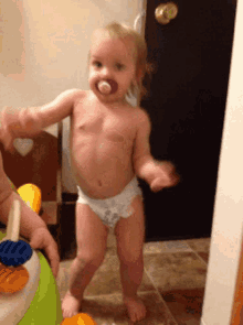 Baby Doing A Funny Dance GIF