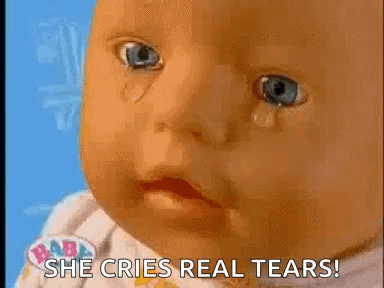 Baby Doll Crying Real Tears