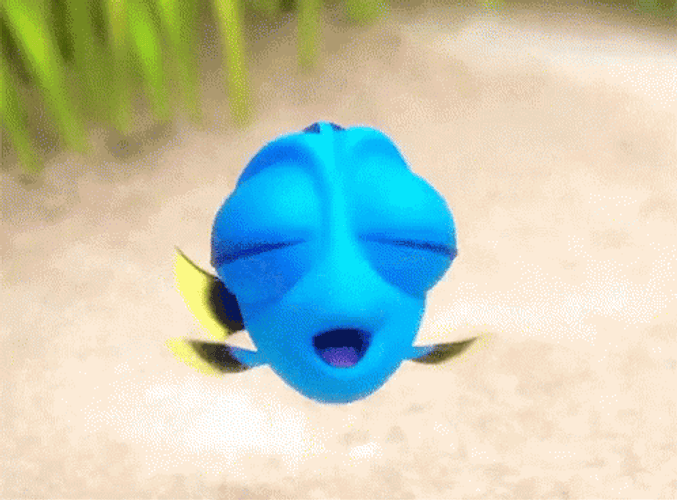 Baby Dory Talking GIF