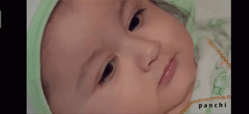 Baby Face with Panchi Text