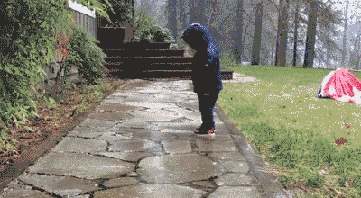 Baby Falling Down Earthquake GIF