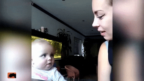 Baby First Word Mama GIF