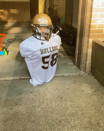 Baby Football Player Is Back GIF