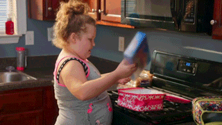 Baby Girl Cooking Not The Mama GIF
