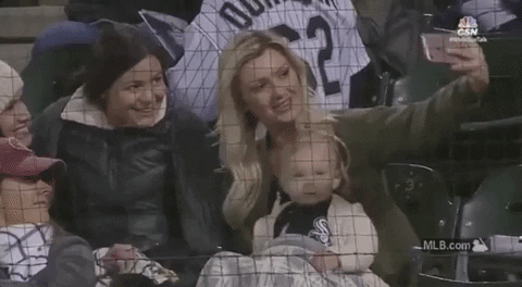 Baby Girl Groufie Shot GIF