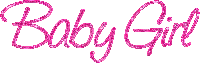 Baby Girl in Pink Sparkles