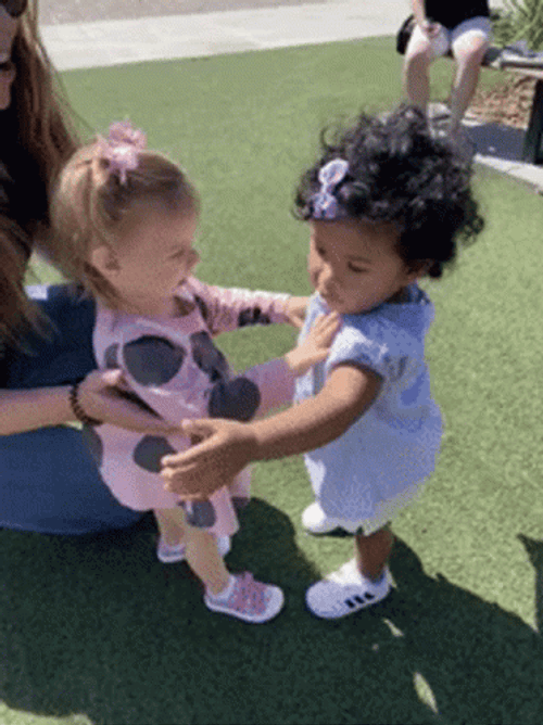 Baby Girl Rejected By Playmate GIF