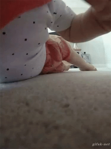 Baby Gobble The Camera GIF