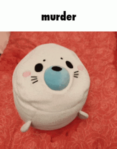 Baby Harp Plush Toy Murdered GIF