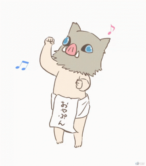 Baby Hashibira Inosuke Dancing GIF