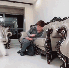 Baby Hugging Dad GIF