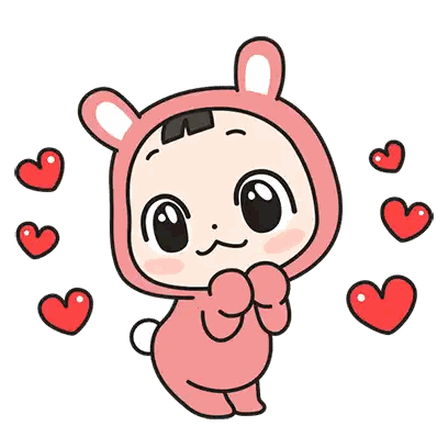 Baby in Pink Bunny Costume