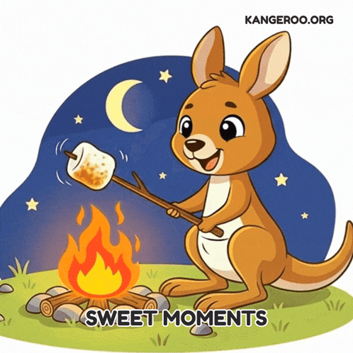 Baby Kangaroo Standing on Hind Legs Plaid Blanket Viralhog