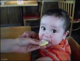 Baby Lemon Sour Face GIF