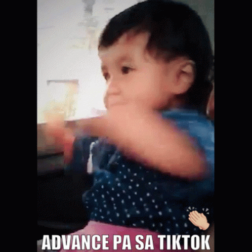 Baby Making Funny Face Advance Pa Sa Tiktok GIF