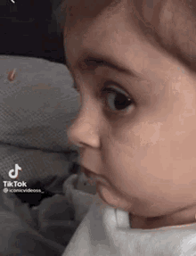 Baby Making Funny Face GIF