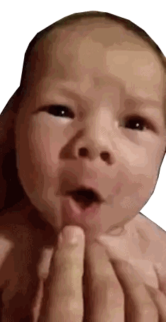 Baby Making Funny Face