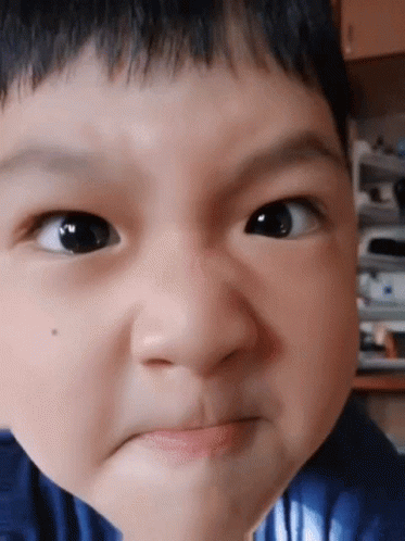 Baby Making Funny Face Mouth Open GIF