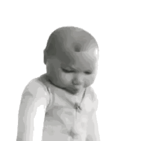 Baby Making Funny Face