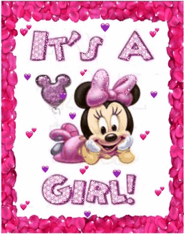 Baby Minnie Mouse It's a Girl