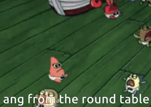 Baby Patrick Meme From The Table GIF