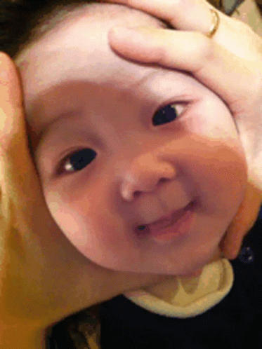 Baby's Face Close Up