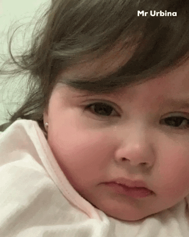 Baby's Face With Mr Urbina Name GIF
