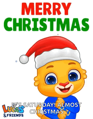 Baby Santa Hat Merry Christmas Saturday Almost Christmas