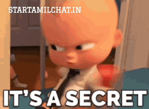 Baby Saying It's a Secret
