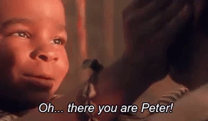 Baby Saying Oh There You Are Peter