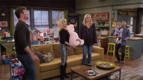 Baby Shower In Baby Daddy Sitcom GIF