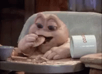 Baby Sinclair Eating Not The Mama GIF