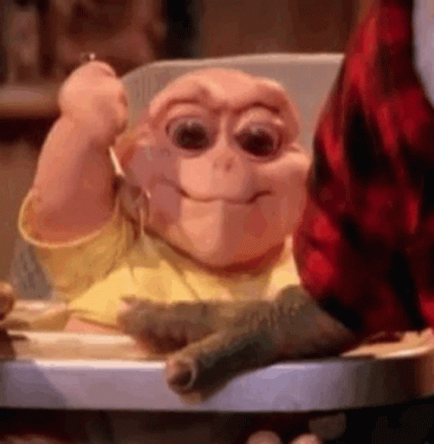 Baby Sinclair Not The Mama GIF