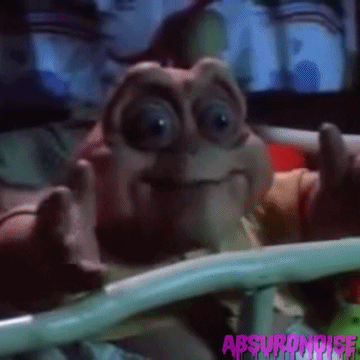 Baby Sinclair Spinning Head Not The Mama GIF