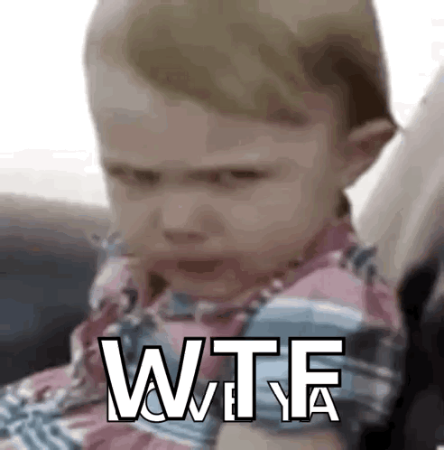 Baby Sitting in Car Seat With Wtf