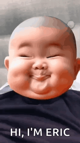 Baby Smiling And Making Funny Face GIF