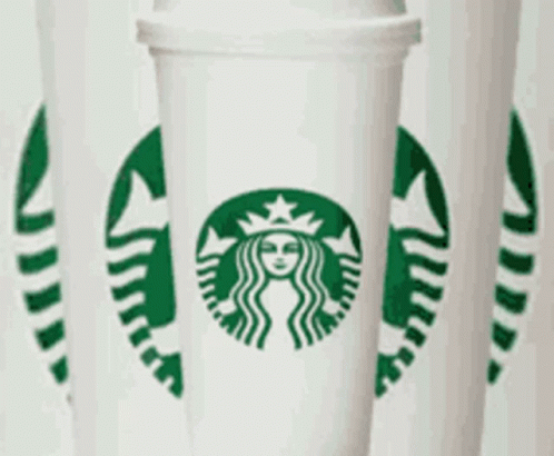 Baby Yoda Holding Starbucks Coffee